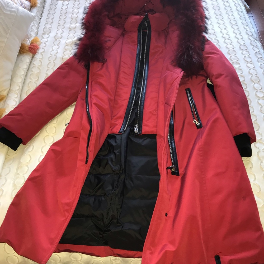 Rudsak Red Winter Coat - Picture 3 of 7
